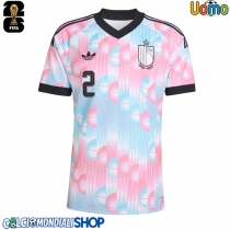Maglie da calcio Belgio Zeno Debast #2 Seconda Maglia Mondiali 2026  Manica Corta